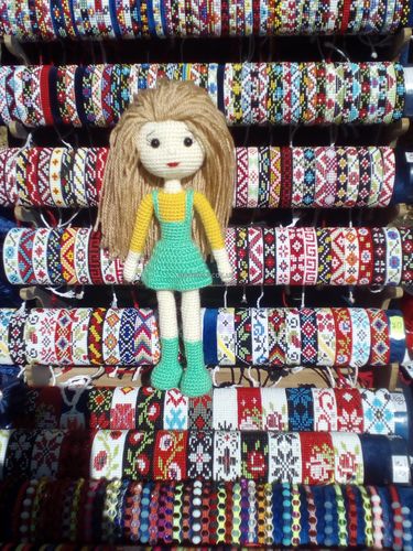 ручная работа, вязание крючком, детские игрушки,кукла